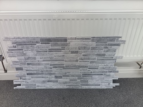 Modern grey stone brick - modern,
