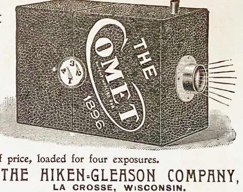Antique 1896 the comet - antique, box