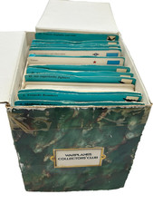 Warplanes Collectors Club Cards HUGE Lot Vintage Aircraft Fact Files | A13T G92