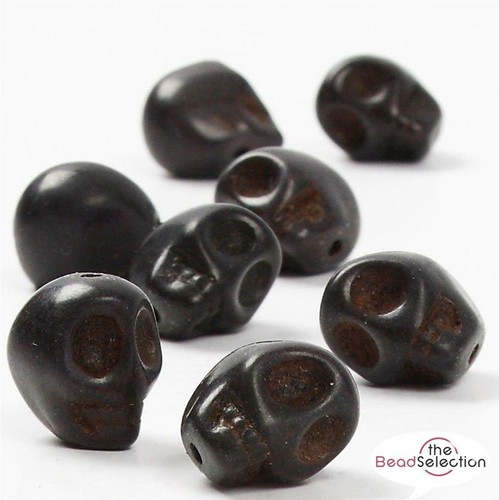 Large skull beads 15mm - 25,