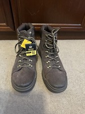 Brand New Cat Caterpillar Men’s Brown Lace Up Boots Size Uk 9 Euro 43
