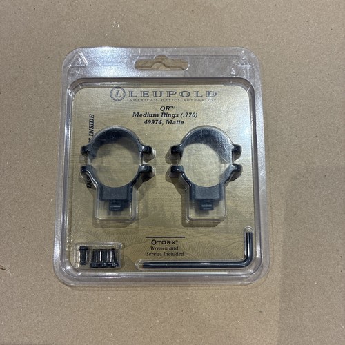 Leupold medium rings - leupold,