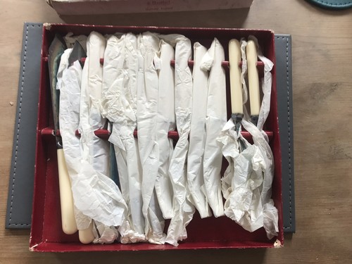 Vintage sheffield fish knives - vintage,
