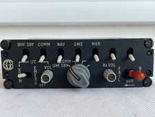 Jet Provost Aircraft Radio Intercom Control Station Box, B691/17 [D6C]