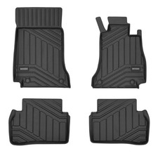 DriveDen Tailored Rubber Car Floor Mats for Mercedes C Class Saloon W205 14-21