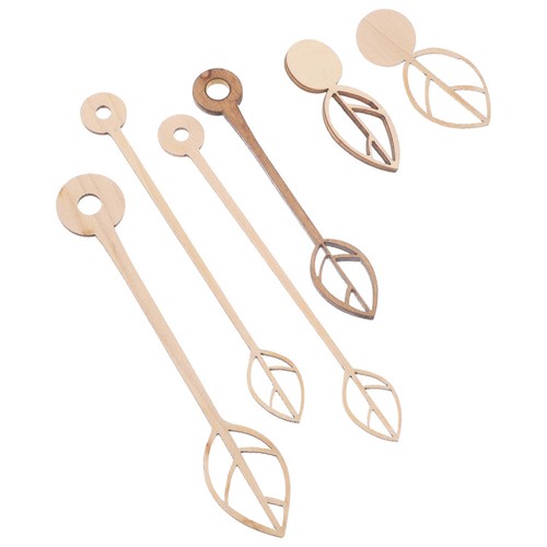 Pcs wooden clock parts - 6,
