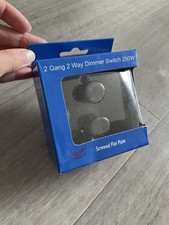 Holder 2 Gang 2 Way Dimmer switch 250w