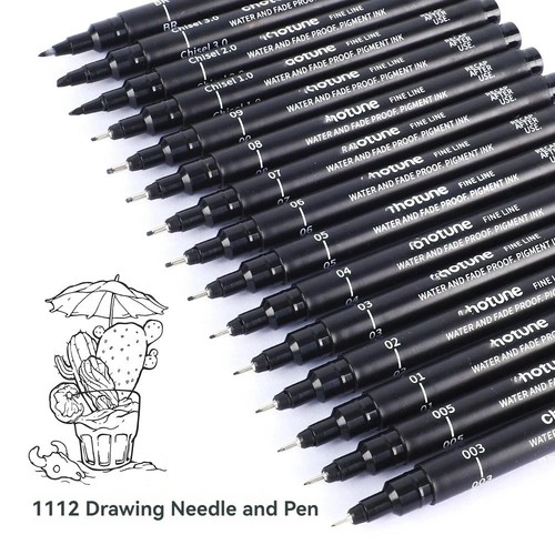 Drawing pen set - set, size