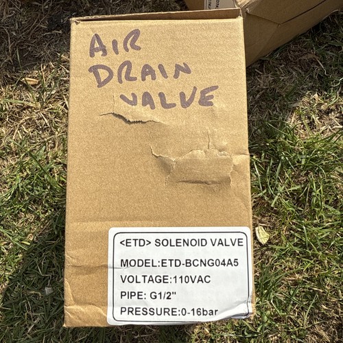 Etd solenoid valve compressor - solenoid,