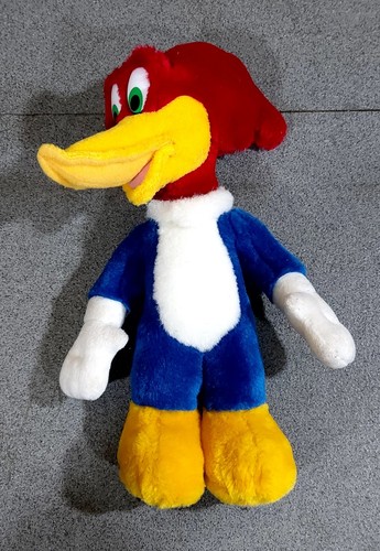 Vintage woody woodpecker plush - woodpecker,