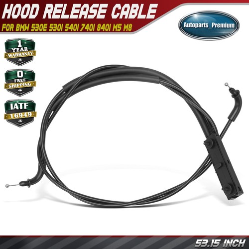 Hood release cable for - hood, bmw