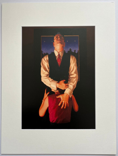 Jack vettriano mounted - vettriano,