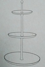 NEW Stainless Steel Cake Stand