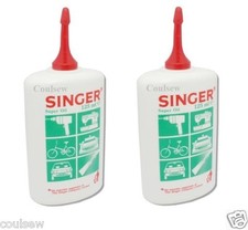 2 x Singer Sewing Machine Oil