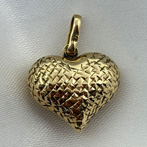 9ct yellow gold textured - 9ct,