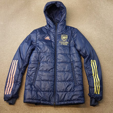 Arsenal Mens Jacket Small Navy