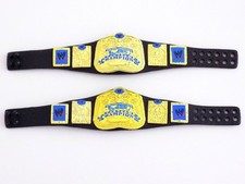 WWE MATTEL ELITE SMACKDOWN TAG TEAM WRESTLING FIGURE BELTS RUTHLESS AGGRESSION