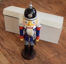 Vintage German Erzgebirge Wooden Nutcracker Doll / Figure 12” Tall RARE