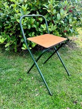 Green vintage folding - green,, child's