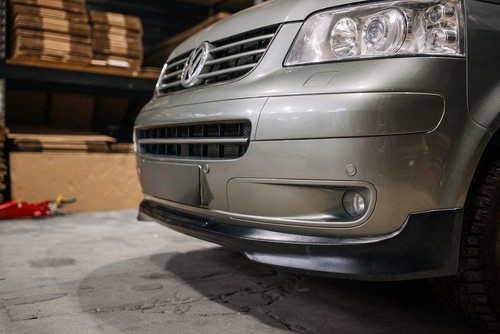 Front bumper spoiler lip for - front,