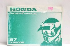 Honda 87 XR200R Vintage Owners