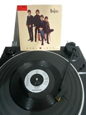 THE BEATLES - VERY RARE -  REAL LOVE  7"  VINYL SINGLE/PICTURE SLEEVE - 1996
