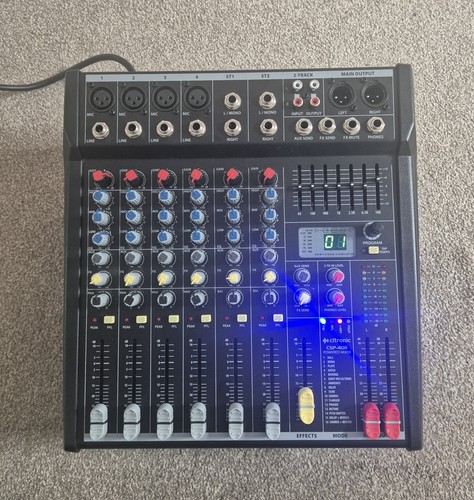 Citronic csp 408 powered - powered, mixer