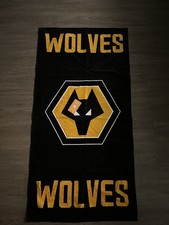 Wolves Wolverhampton FC Towel  Football Club Beach Body Towel 137 Cm X 70cm
