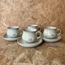 4 x Vintage Denby Daybreak Tea