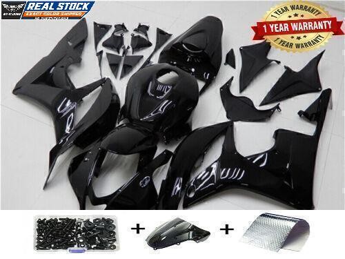 Black abs plastic fairings - black,