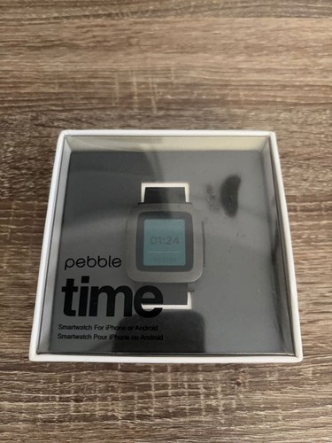 Pebble time smartwatch - pebble,