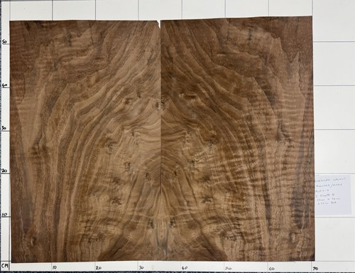 American walnut figured - american,