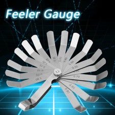 Angled Gauge Feeler Set0.05 1.00Mm Feeler Stainless Gauge Steel Stainless Steel