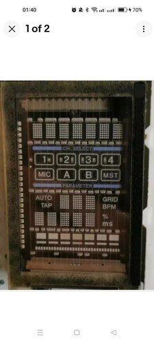 Pioneer djm 750 - 750, display