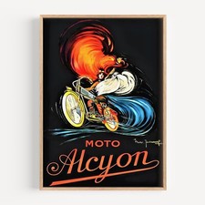 Moto Alcyon Motorcycle Retro