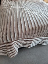 KELLY HOPPEN ANIMAL PRINT Faux Fur Throw