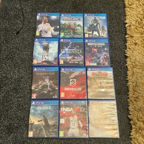 Large mixed playstation game - mixed, 4