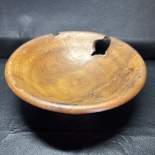 Rustic Wooden Fruit Bowl