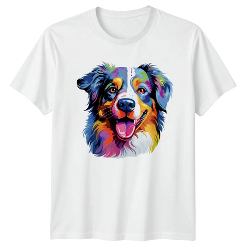 Colorful australian shepherd - australian,