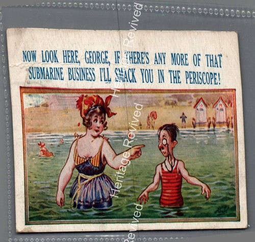 Antique holmfirth comic - antique,