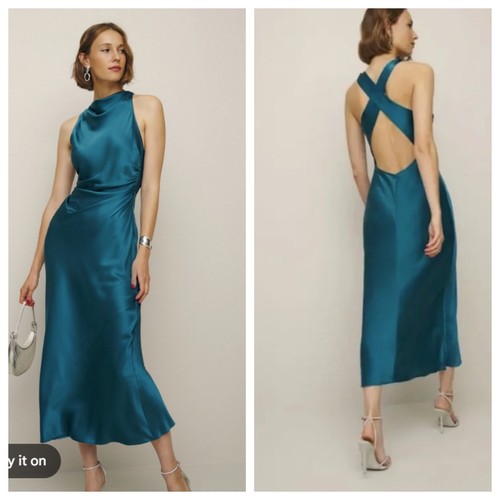 Reformation cassette silk midi - silk,