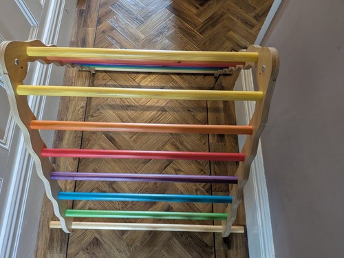 Pikler triangle wooden - pikler, indoor