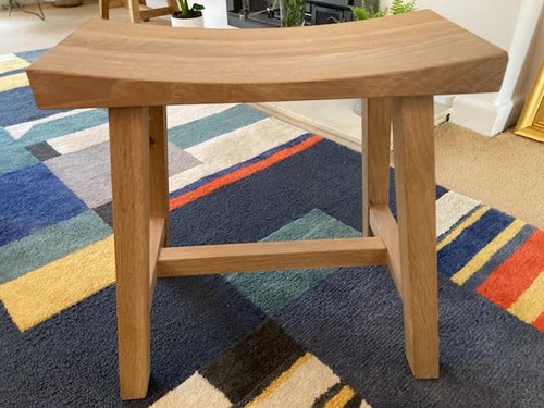 Clockhouse hardwood low stool - hardwood,