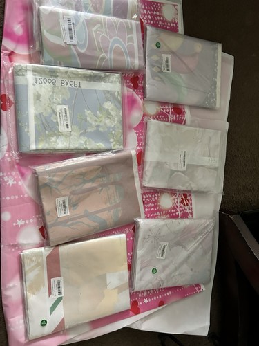 Job lot cloth back drops - lot, 8/10
