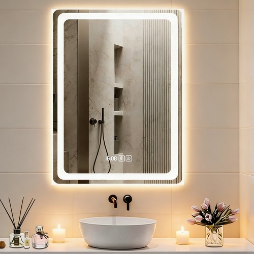Bathroom mirror cabinet with - bathroom,