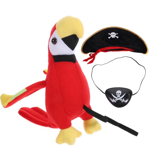 Assorted color plush pirate - assorted,