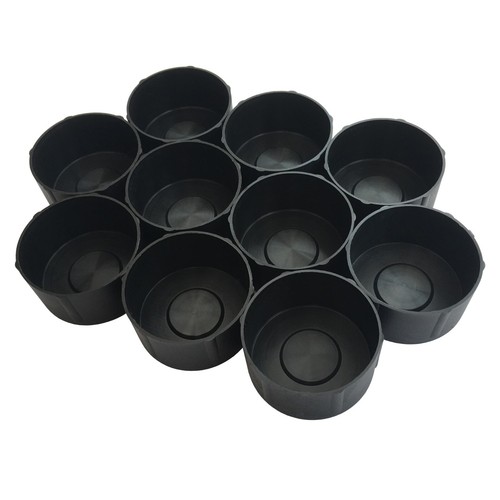 Pack black end - black,