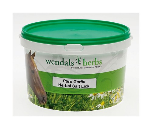 Wendals pure garlic salt lick - pure,