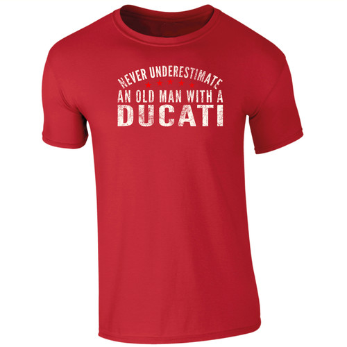 Ducati shirt retro style never - ducati,