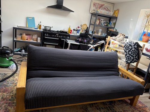 Futon seater wooden - 3,
